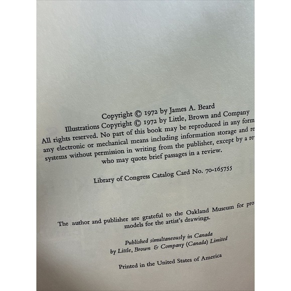 1972‎ James Beards American Cookery Hard Back Eighth Edition - Picture 4 of 5